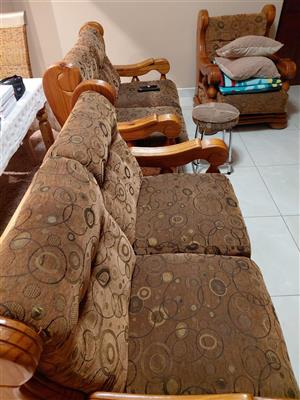 Pool table and wooden furniture