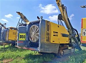 Atlas Copco D55 core diamond drill. Standing in Krugersdorp, (+Vat), 