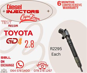 GD4 Toyota 2.8 diesel injectors