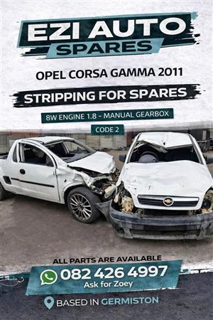 Corsa gamma stripping for spares