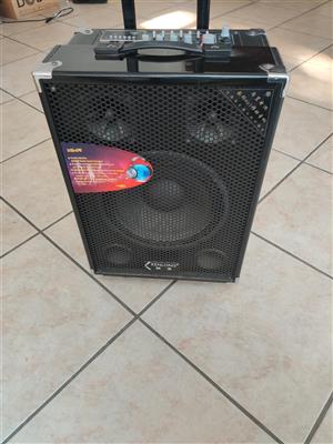 Multi-Purpose Professional Trolley Speaker with build-in EQ and multiple inputs.