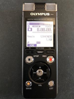 OLYMPUS DM-670 - Digital voice recorder-for executives to students