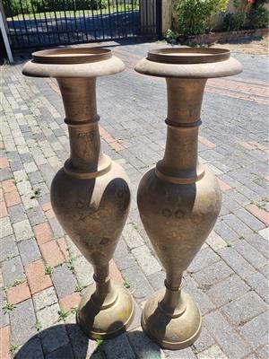 Genuine Brass Vases