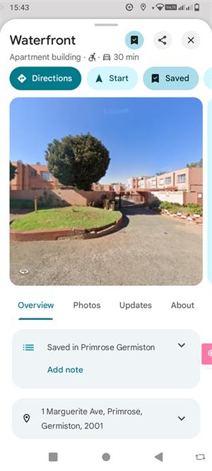 Townhouse For Sale in Primrose