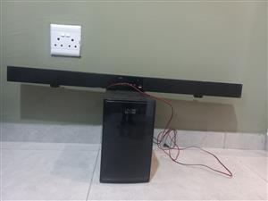 A Sound system and a cd and dvd player, barely used for sale