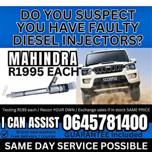 Mahindra diesel injectors for sale
