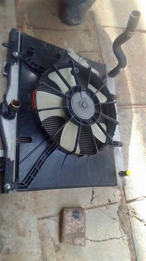 DAIHATSU TERIOS RADIATOR AND FAN