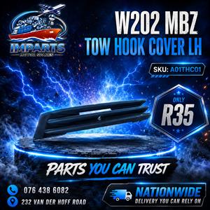W202 MERCEDES-BENZ TOW HOOK COVER LH