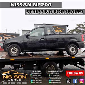 NISSAN NP200 STRIPPING FOR SPARES