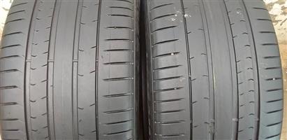 Rear X5 & X6 Runflats tyres available