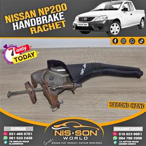 NISSAN NP200 HANDBRAKE RACHET