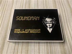 Soundman Binaural Stereo Microphone Head - Set AND Professional digital recorder