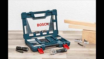 Bosch V-Line Titanium Drill Bit and Screwdriver 83-Piece Set