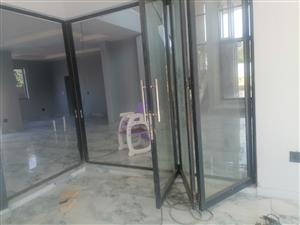 We do fit and supply of aluminum windows and doorsm