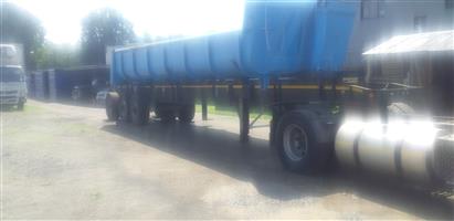 1997 TRI AXLES END TIPPER TRAILER
