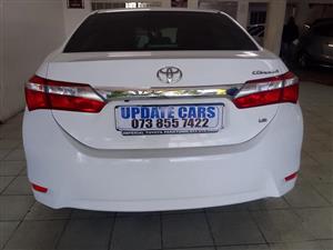 2017 TOYOTA COROLLA PRESTIGE 1.6 MANUAL PETROL LEATHER WHITE  13.,000KM SPARE KEY SERVICE BOOK REVER