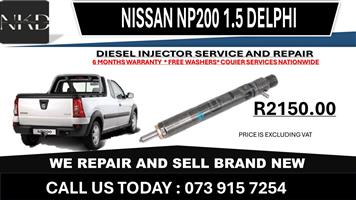 Nissan NP200 1.5L Diesel Injectors 