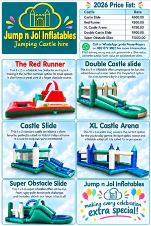 Magical days for kids with jumping castles and party set up