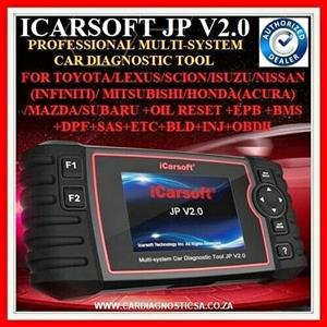 ICARSOFT JP V2.0 TOYOTA LEXUS SCION ISUZU NISSAN INFINITI MITSUBISHI HONDA ACURA MAZDA SUBARU
