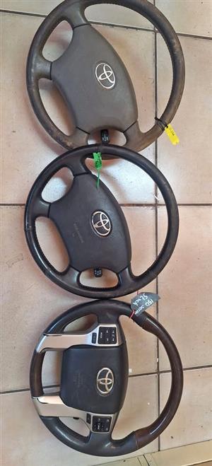 Toyota steering wheels available