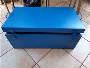 Steel Trunk for storage or tools