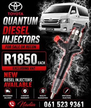 TOYOTA QUANTUM DIESEL INJECTORS FOR SALE