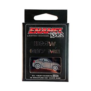 BMW G87 M2 Grey - Die-Cast Enamel Keychain