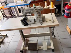 Industrial coverseam tshirt stitch machine