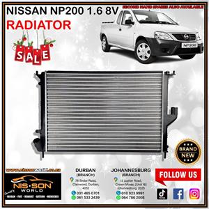 NISSAN NP200 1.6 8V RADIATOR
