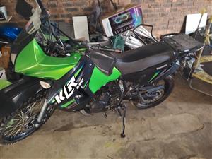 Kawasaki KLR 650 2012 model on/off road motorbike 