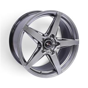 18″ Racing Hart Mk1 5×112 Hyper Black Alloy Wheels