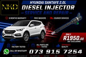 Recondition_Hyundai_Santafe_2.0L _Injectors