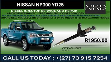 Nissan Np300 yd25 Diesel Injectors 