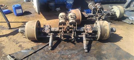 2 x BPW AXLES FOR SALE