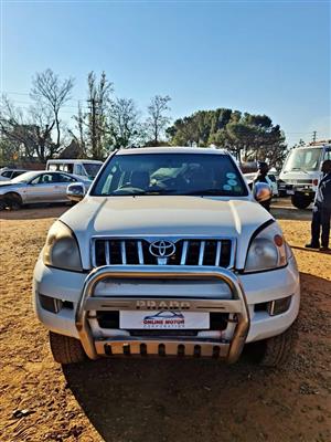 2004 TOYOTA PRADO 4.0 V6 A/T STRIPPING AS SPARES