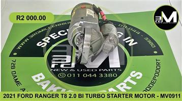 2021-FORD-RANGER-T8-2.0-BI-TURBO-STARTER-MOTOR---MV0911