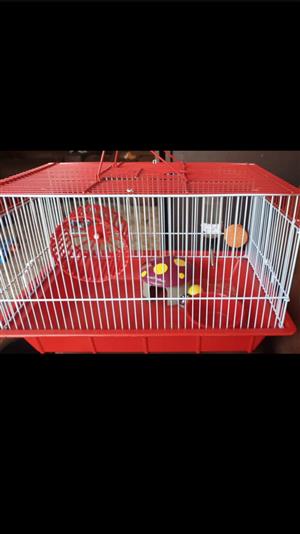 Like new hamster cage for sale