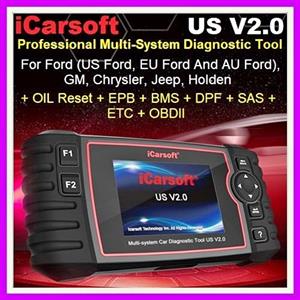 iCarsoft US V2.0 Multi-System Diagnostic Tool for Ford/GM/Chrysler/Jeep/Holden