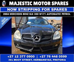 Now Stripping: 2004 Mercedes-Benz SLK 350 W171 – Automatic Petrol 
