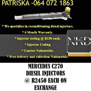 MERCEDES DIESEL INJECTORS FOR SALE