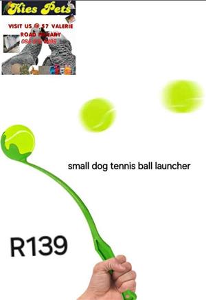 Dog tennis ball launcher