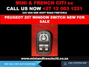 PEUGEOT 207 WINDOW SWITCH NEW FOR SALE