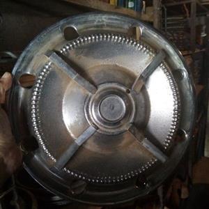 Steel wheel cap