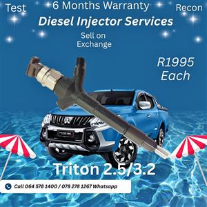 Mitsubishi Triton diesel injectors