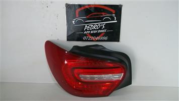 Mercedes W176 left LED tail light