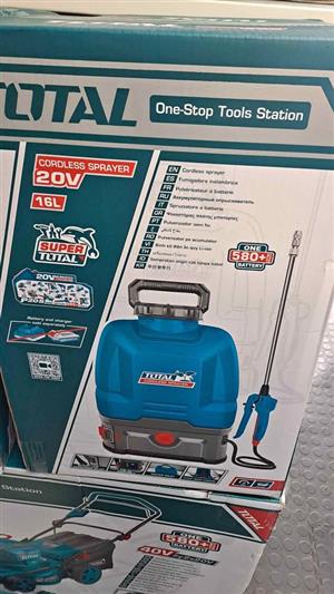 Brand New Total Tools Cordless spayer