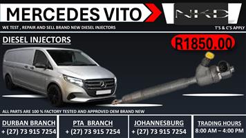 Mercedes Vito Diesel Injectors 