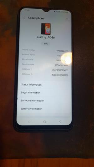 Samsung Galaxy A04e Mobile Phone