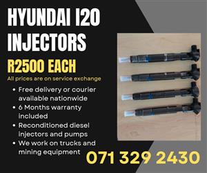HYUNDAI I20 INJECTORS FOR SALE WITH WARRANTY 
