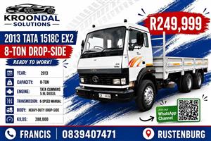 2013 Tata 1518C 8 ton drop-side